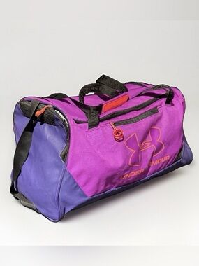 Under Armour Storm Purple & Pink Sport Duffle Gym Bag